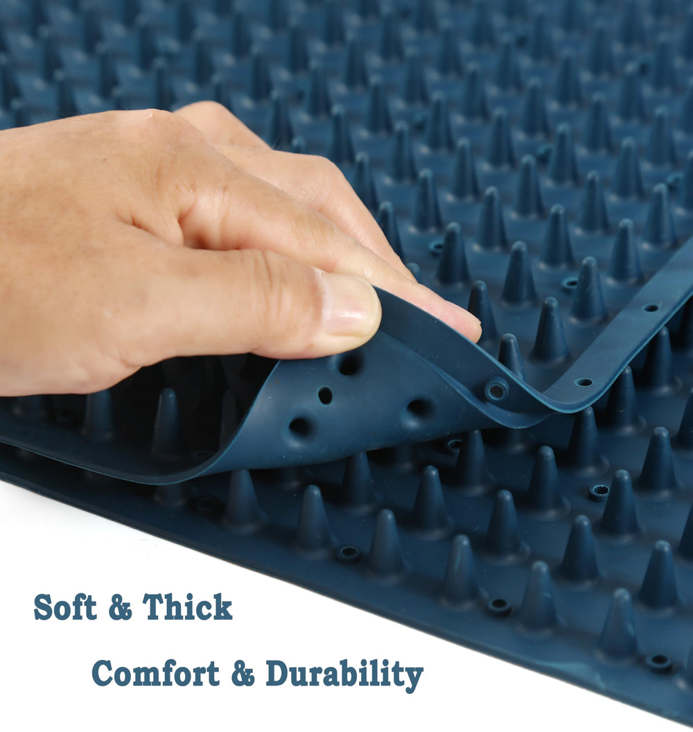 homcare soft itch relief pad provides a massage-like grooming experience