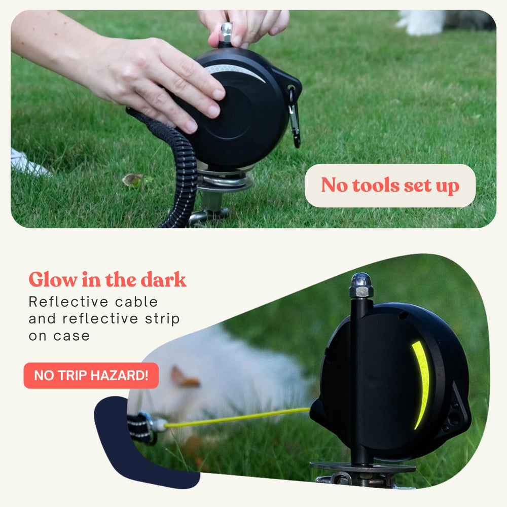 Home in Bold 2mm metal cable with weatherproof PVC delivers lasting durability.