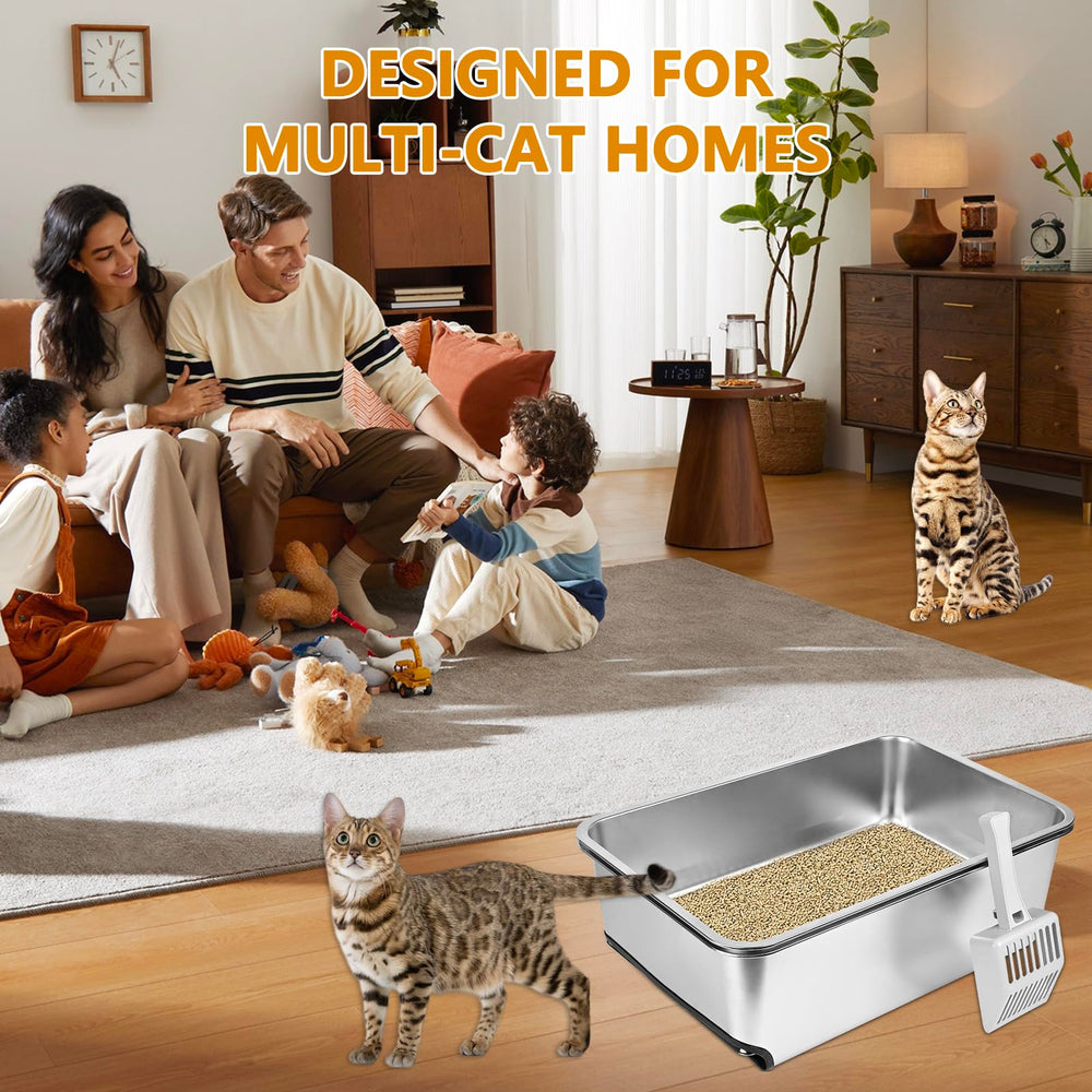homegroove includes urine pads and scoop for odor control and cleanup