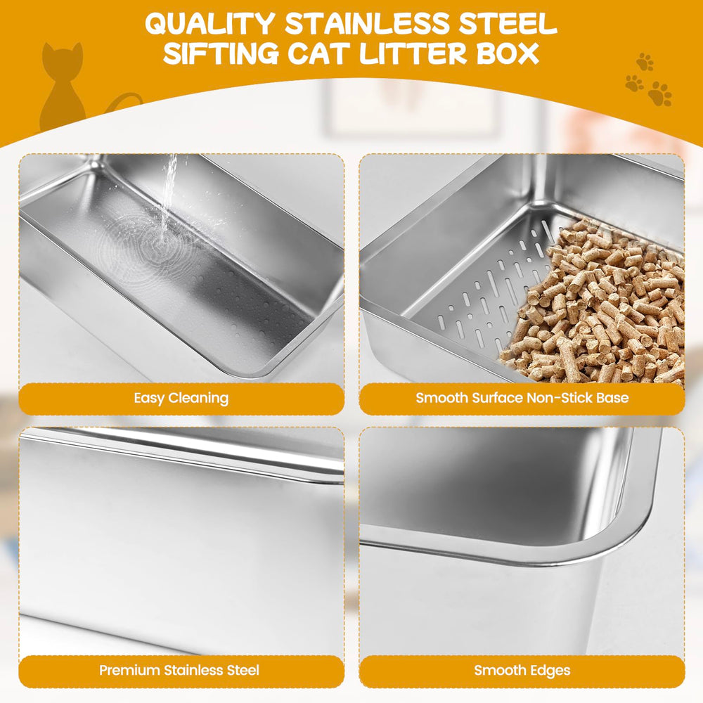 Homegroove rounded edges and non-stick surface ensure safe daily use