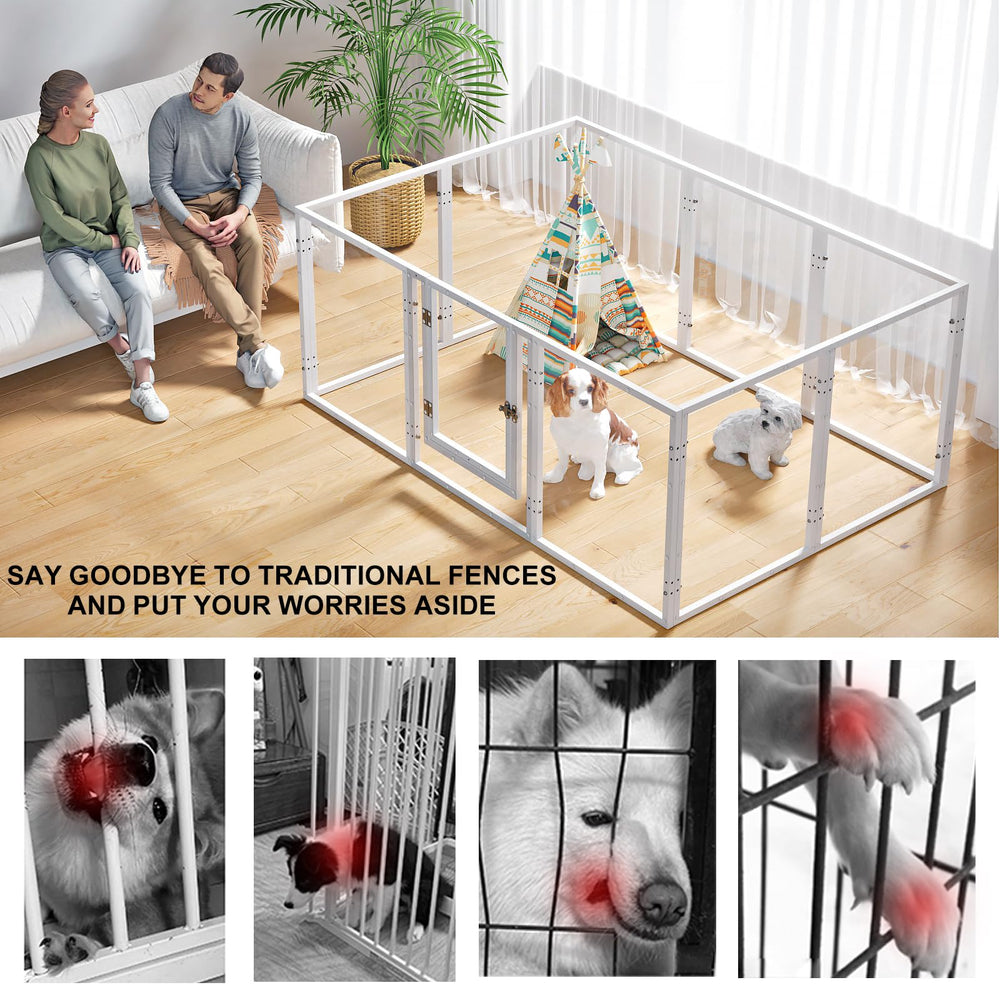 Homelio DIY flexible playpen setup adapts to your space.