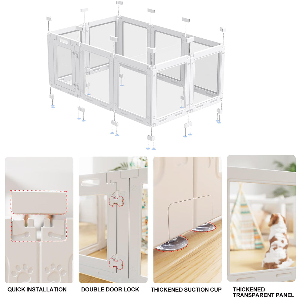 Homelio interlocking panel system configuration highlights versatile shapes for fitting your space.