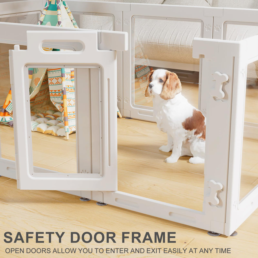 Homelio scratch-resistant durability keeps the playpen looking new through regular use.