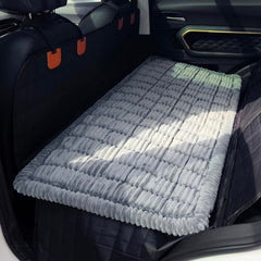 HOMEREFROM dog bed for car backseat bluegrey keeps pet comfy and seats protected