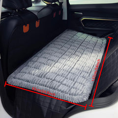 HOMEREFROM dog seat cover bluegrey protects upholstery during car trips