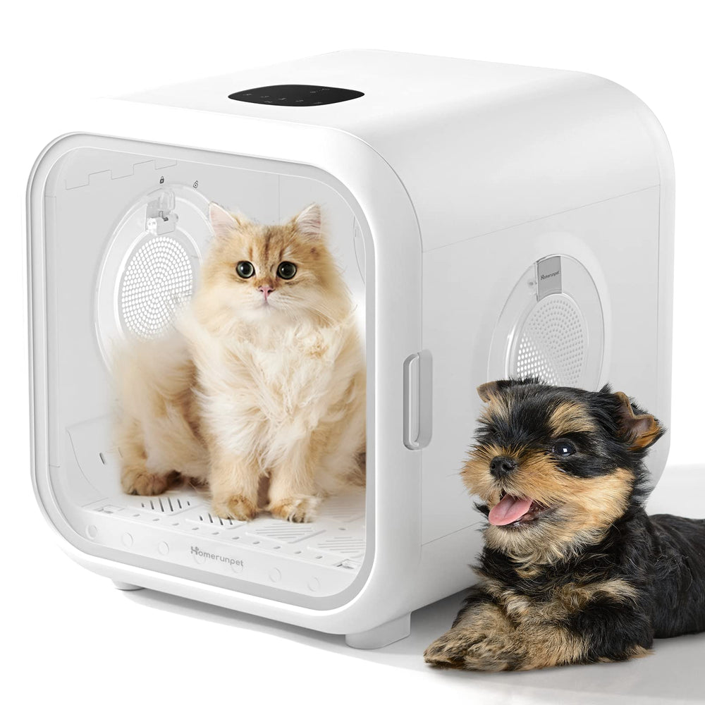 HomeRunPet Dryer control panel enabling easy, precise drying adjustments for pet comfort