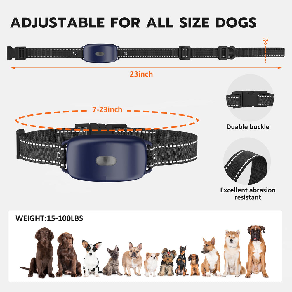 HomeTails night-light feature helps keep your dog visible after dark.