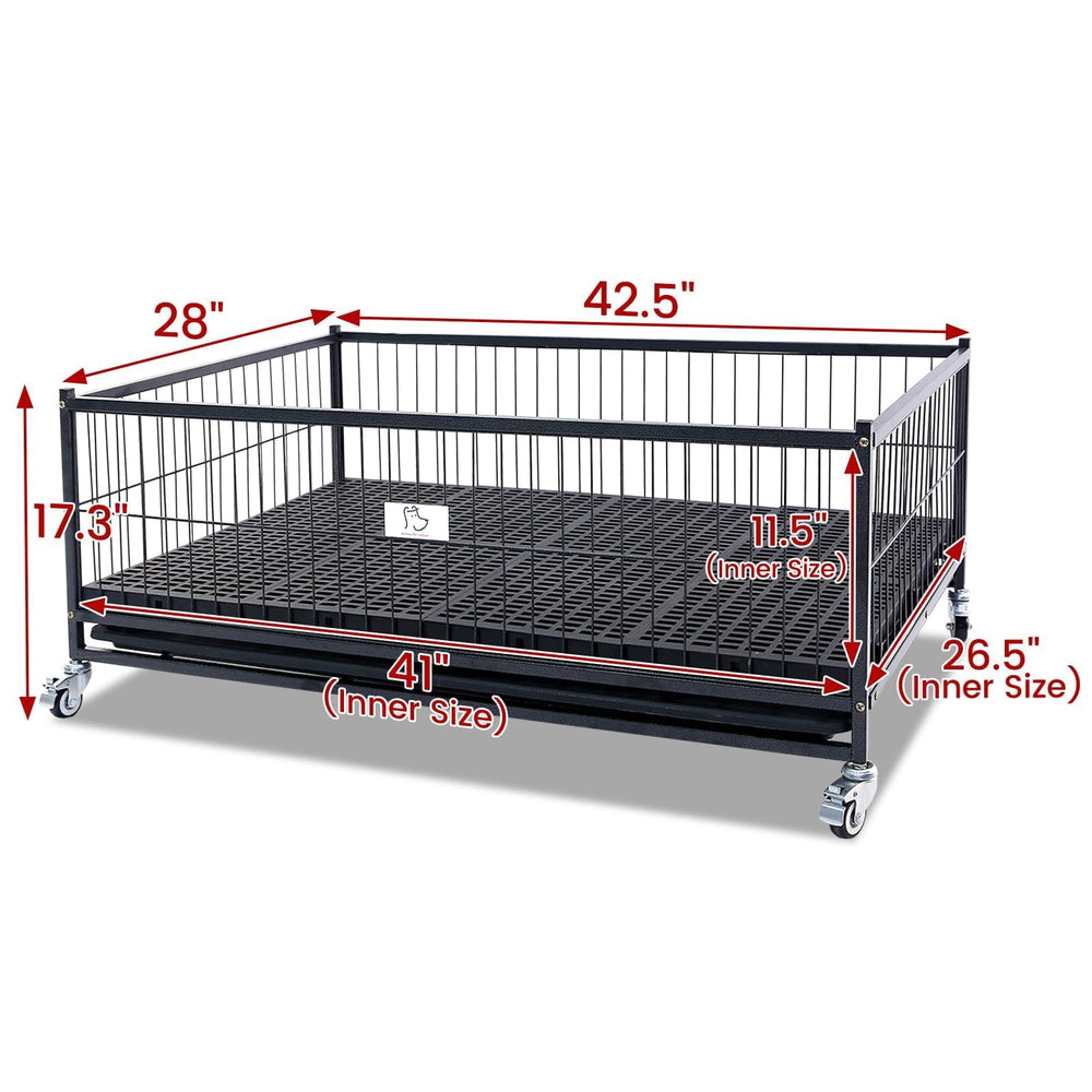 Homey Pet stackable design fits multiple boxes in kennels or clinics.