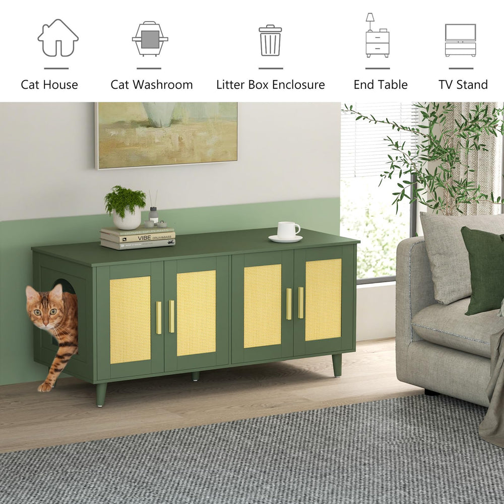 Homhedy cat hole entry on each side enables easy access