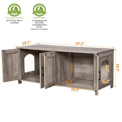 Homhedy cat hole entry allows easy in-and-out access for felines