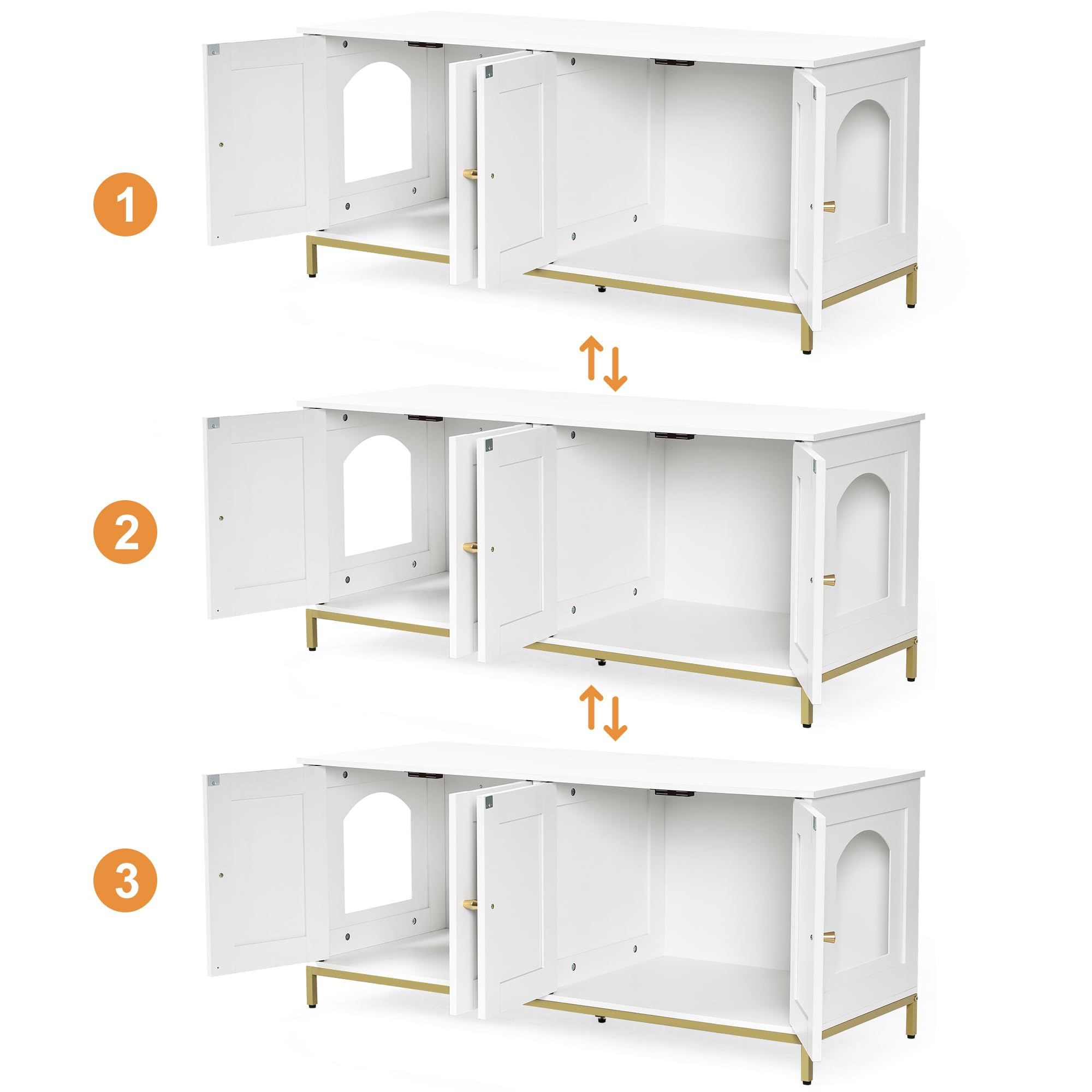 Homhedy easy-assembly packaging includes clear instructions and hardware.