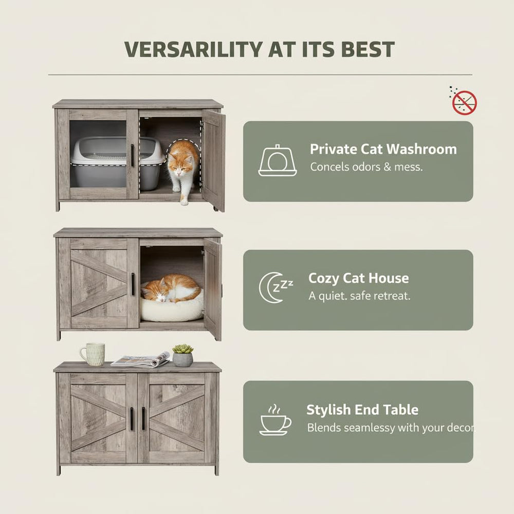 Homhedy private washroom setup promotes a neat, odor-conscious space for pets