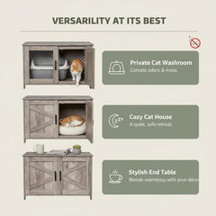 Homhedy private washroom setup promotes a neat, odor-conscious space for pets