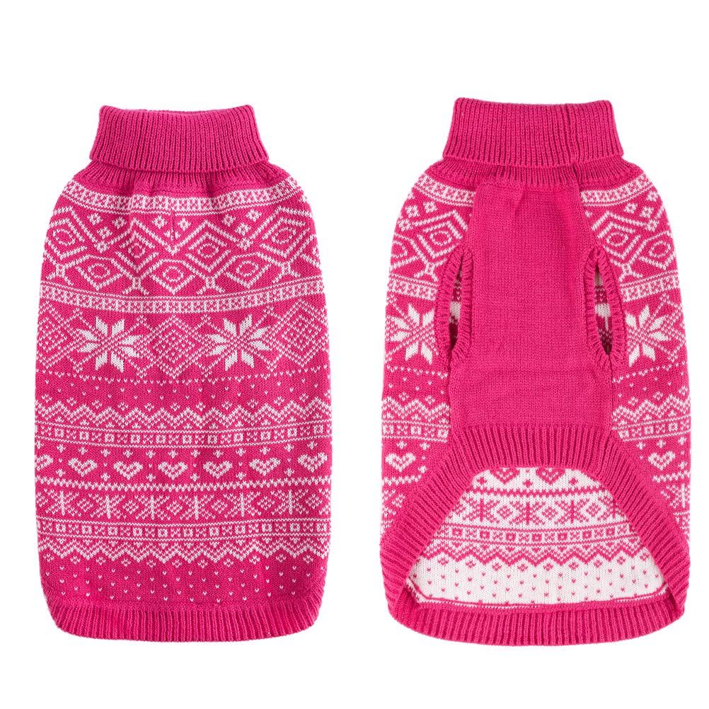 Homimp dog sweater Argyle green on-dog adds cozy flair for everyday wear