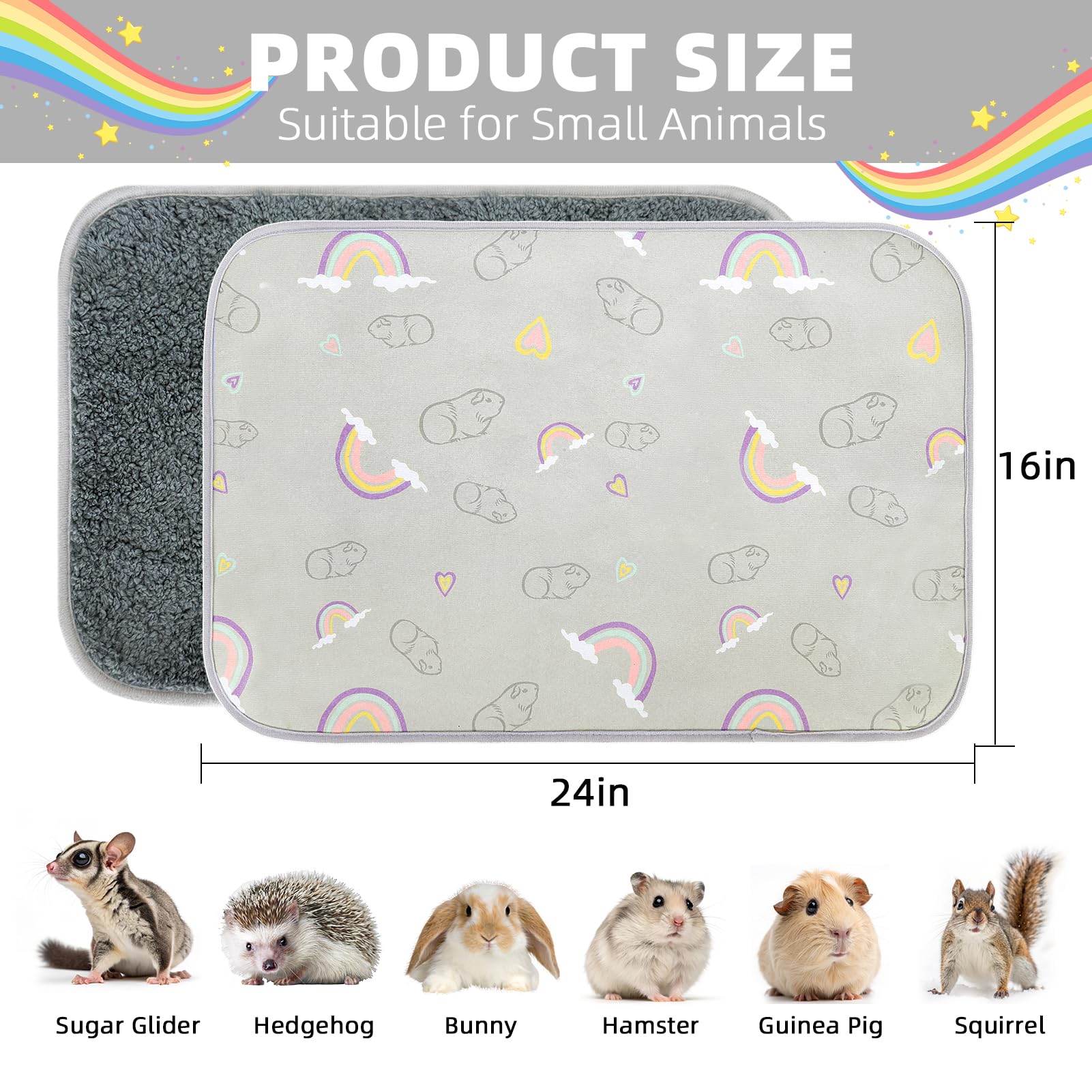 Homimp 16x24 size guard for small pets like guinea pigs