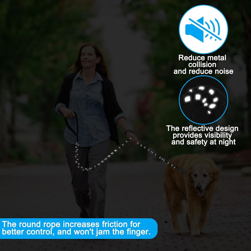 Homimp heavy-duty chain leash rust-resistant for long-lasting performance