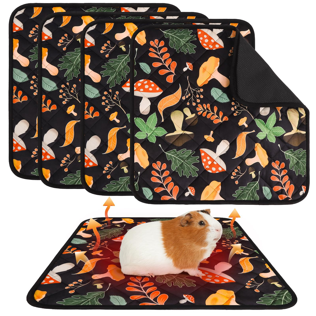 Homimp self-heating pads top view for cozy pet warmth