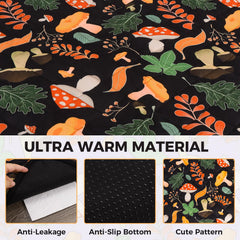 Homimp waterproof-absorbent layer closeup protects damp bedding