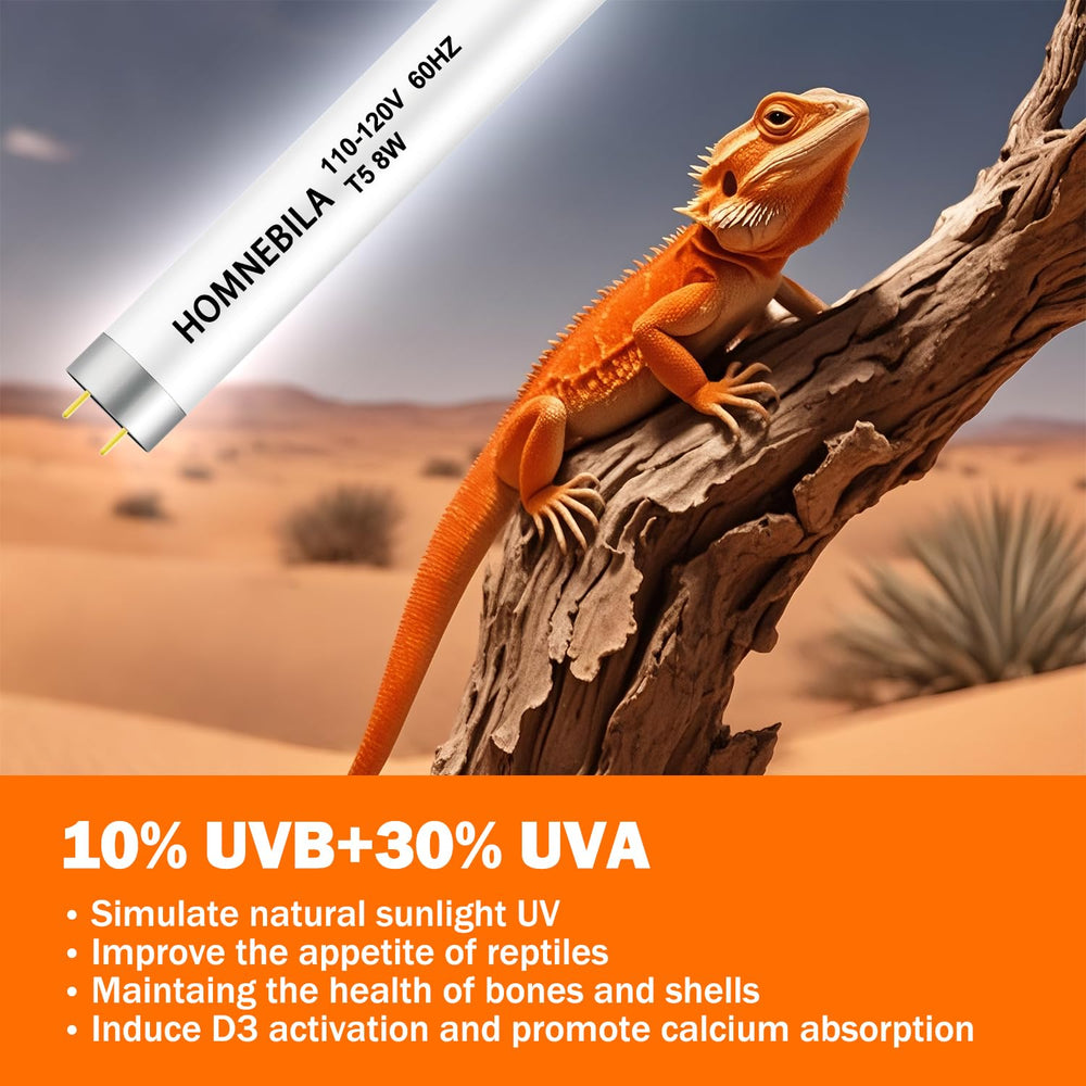 Homnebila UVB lamp durability up to 10,000 hours