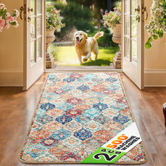 Hompet 2-Pack dog door mat ready for muddy paws with quick-dry protection at entryways