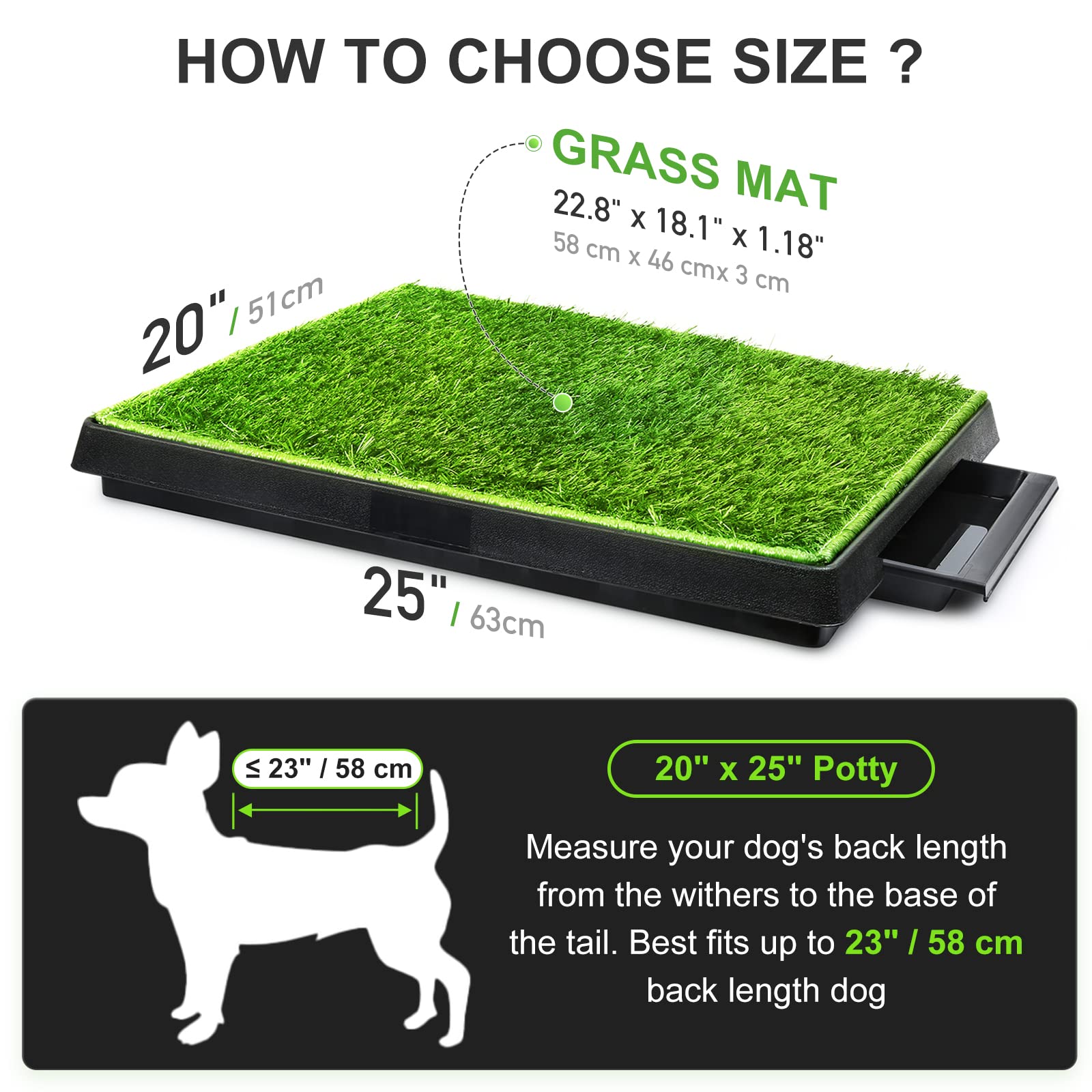 Hompet dog potty indoor-use setup ideal for apartments and bad weather.