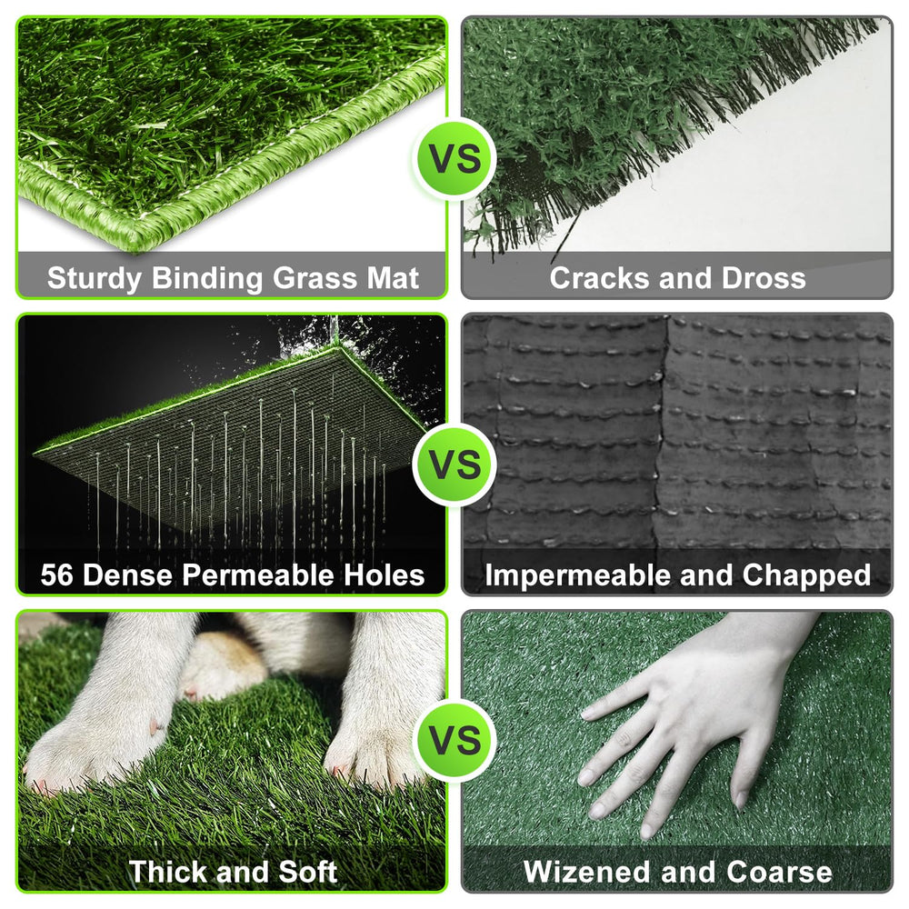 Hompet replacement turf mats extend reuse and reduce waste with durable grass