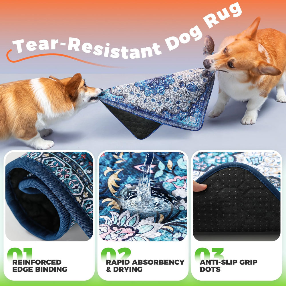 Hompet eco-friendly dog mat emphasizes durable, reusable design for pet households