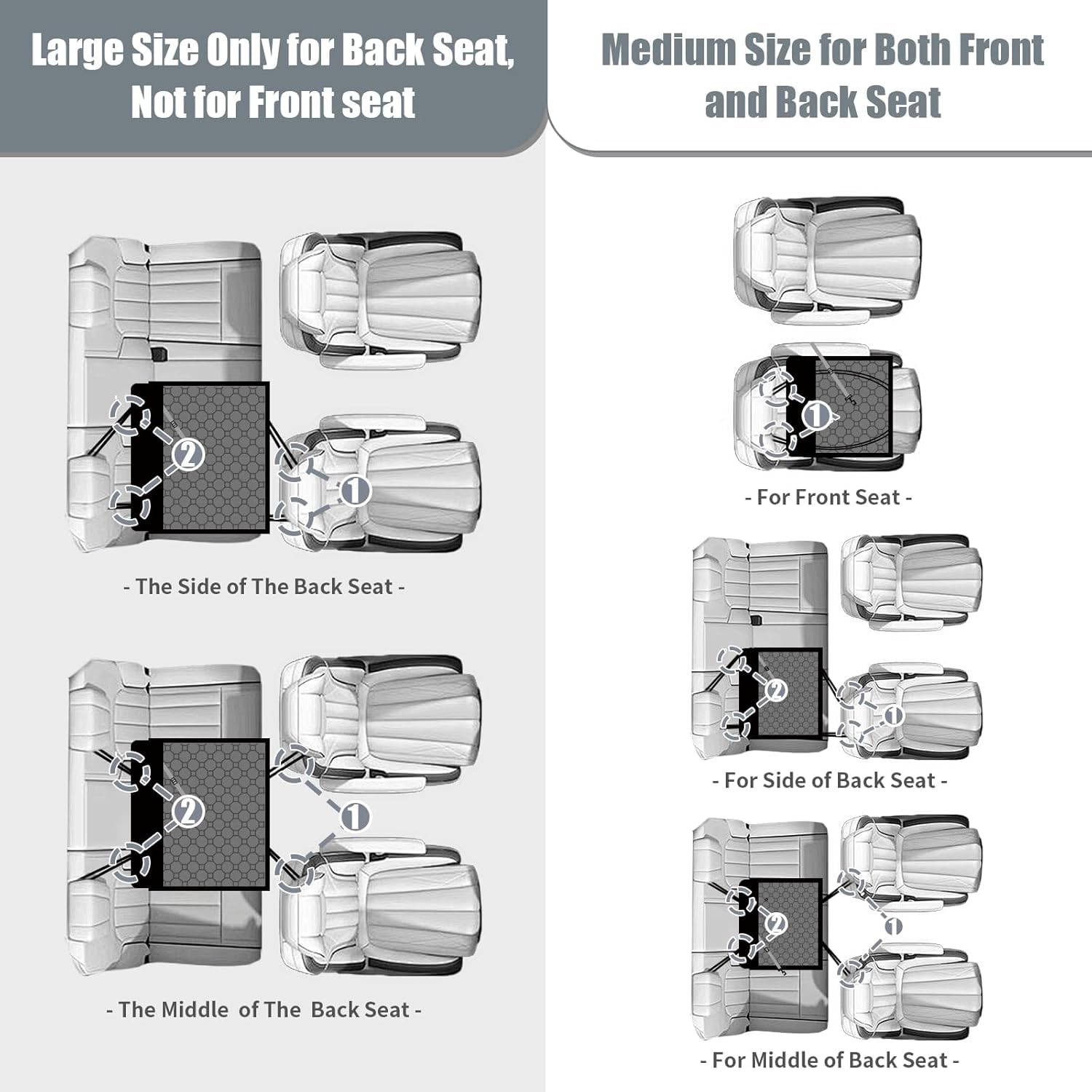 Homsunyi storage pockets hold toys and snacks handy.