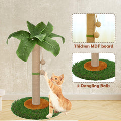 HOMYHANDS palm-tree design 3D leaves adds tropical decor and engaging climbing target.