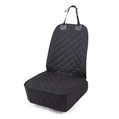 HONEST OUTFITTERS Dog car seat cover front view showing waterproof protection for pets.