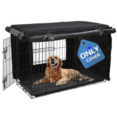 HONEST OUTFITTERS dog crate cover side-open design for easy access and ventilation.