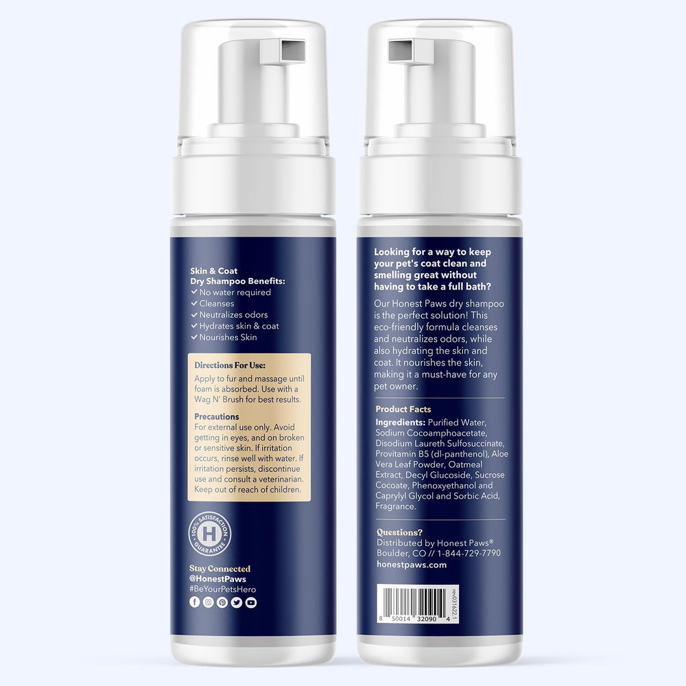 Honest Paws dye-free formula avoids synthetic fragrances for sensitive pups.