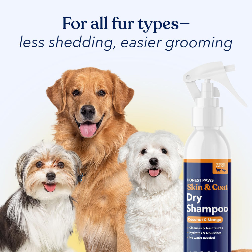 Honest Paws clean coat after use with reduced odor and shine