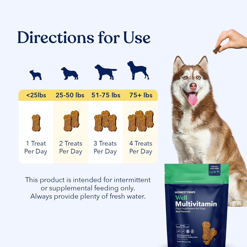 Honest Paws omega-3 fatty acids icon image highlights coat shine and skin comfort