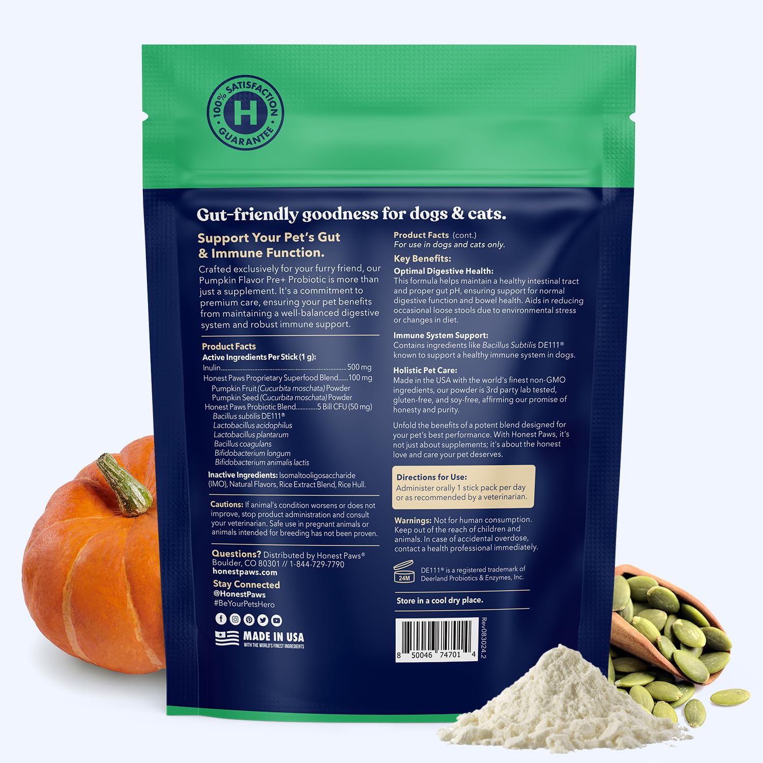 Honest Paws gluten-free pack emphasizes safe ingredients for pets with sensitivities.
