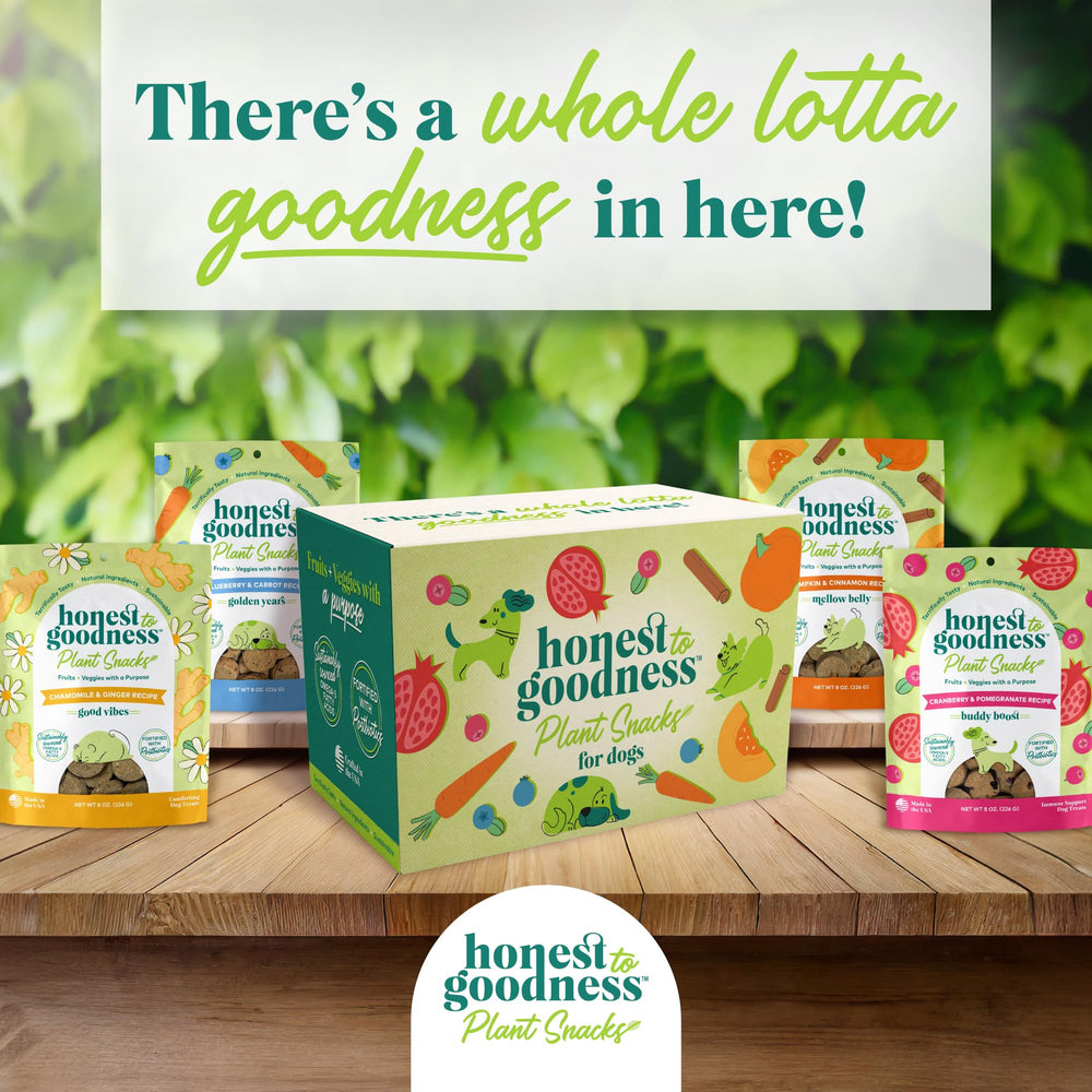 Honest to Goodness nonallergenic ingredients label focuses on simple plant-based composition.