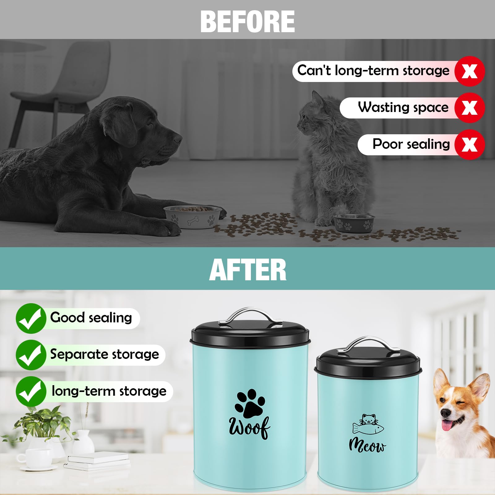Honeydak travel-friendly treat jar for convenient pet snacking on walks.