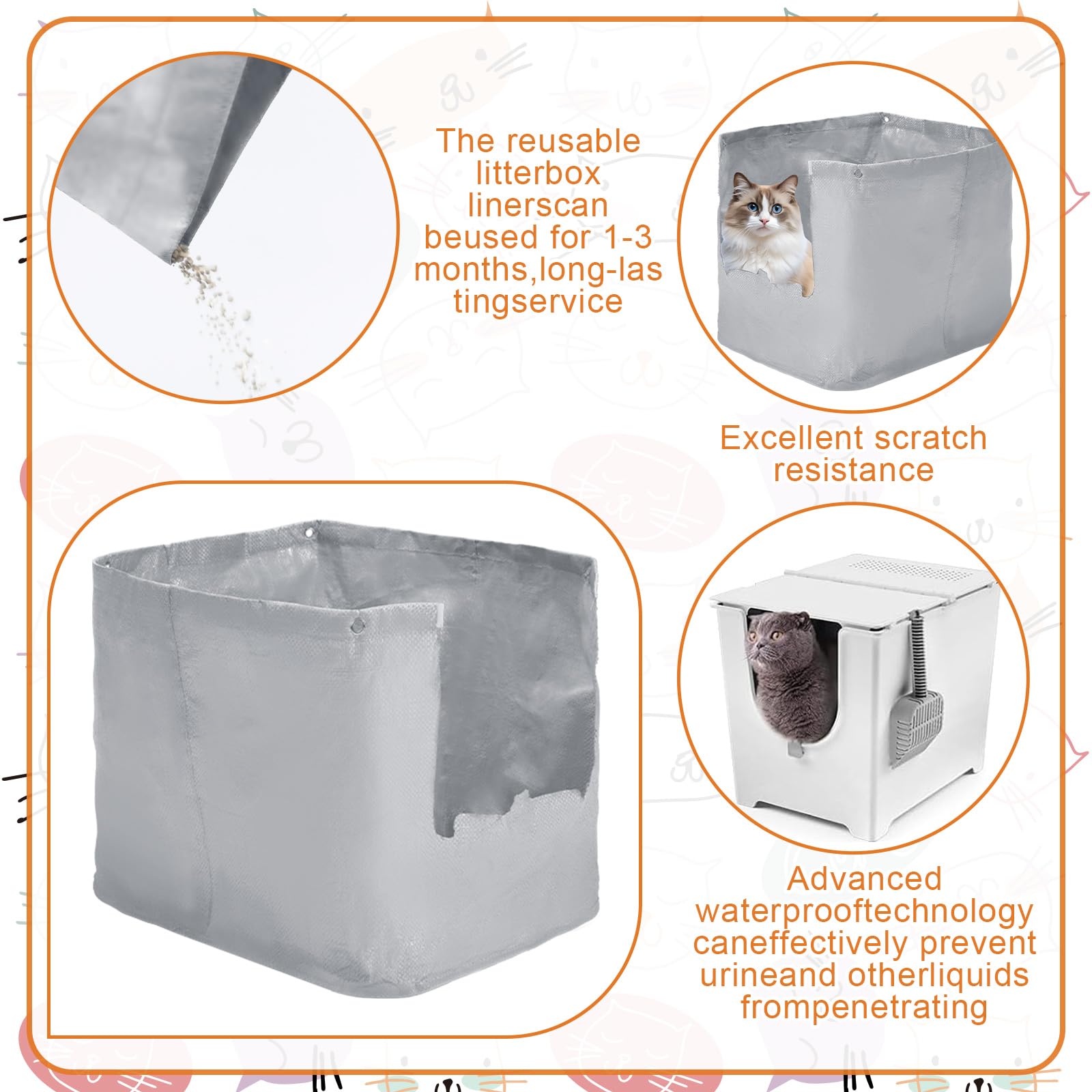 Honeydak waterproof, scratch-resistant liner protects the box interior.