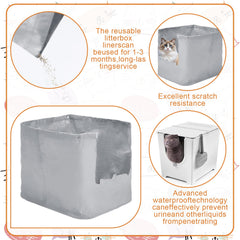 Honeydak waterproof, scratch-resistant liner protects the box interior.
