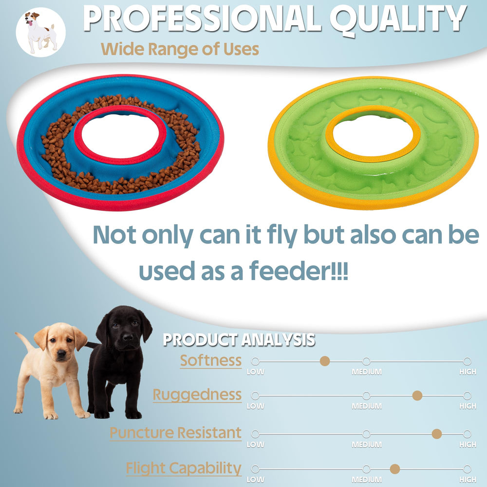 HONGEZEY flying-disc-floats-water ideal for pool or lake games.
