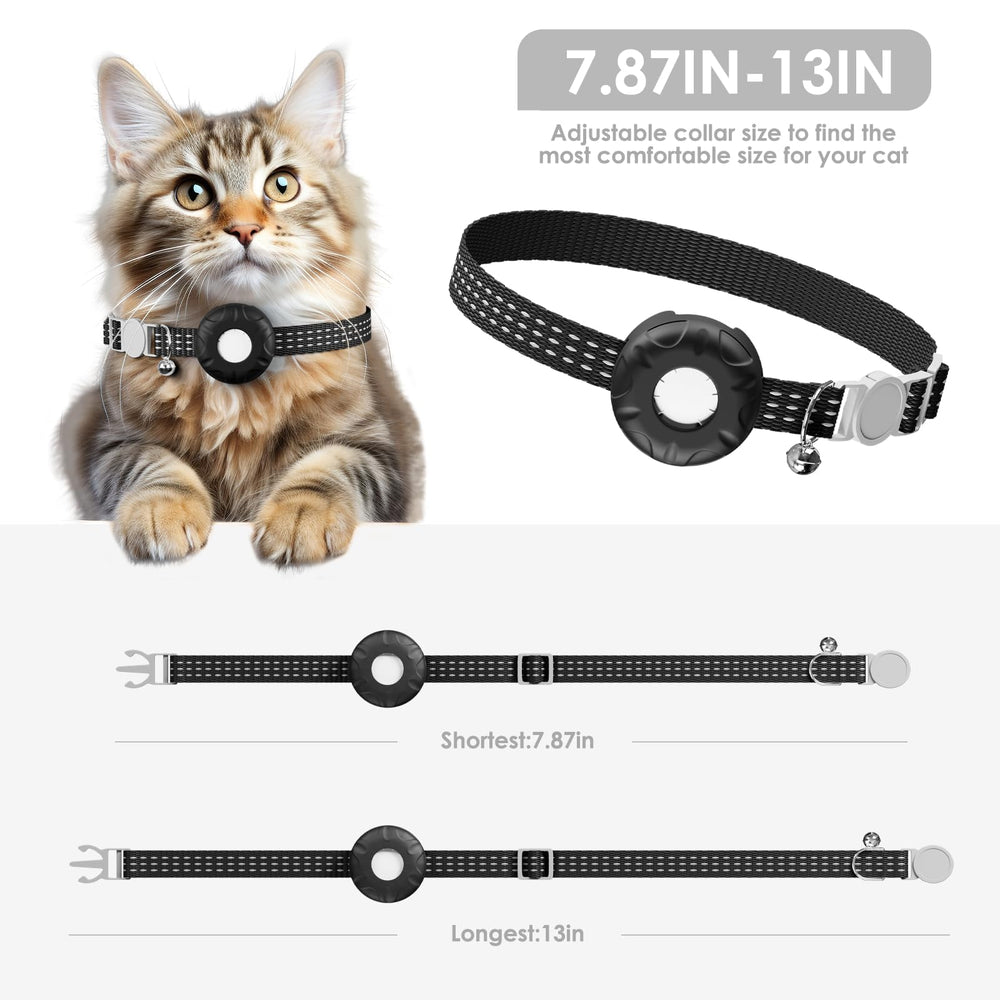 Sleek black design from HONGTOP H blends with everyday pet gear.