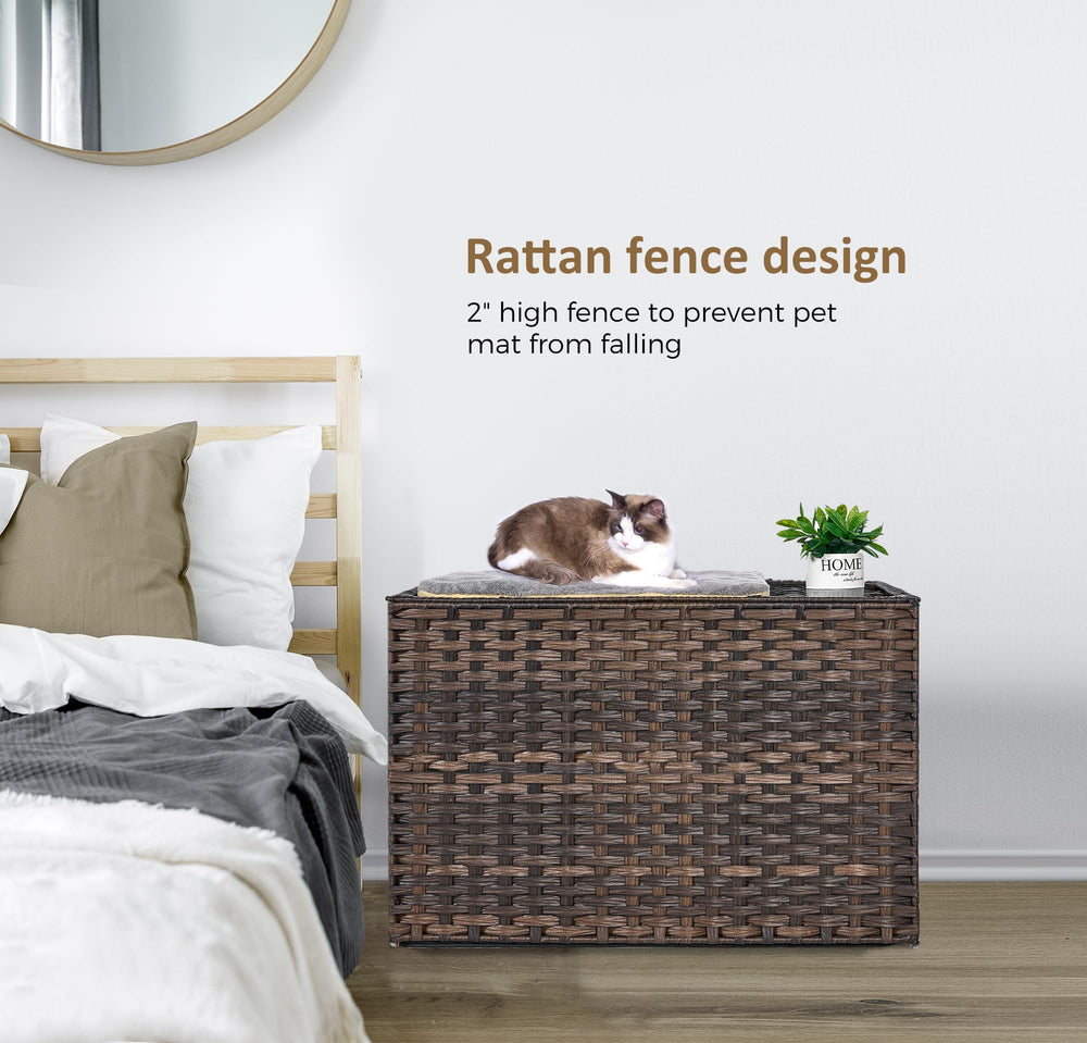 Honiakaka breathable rattan reduces odors while allowing light