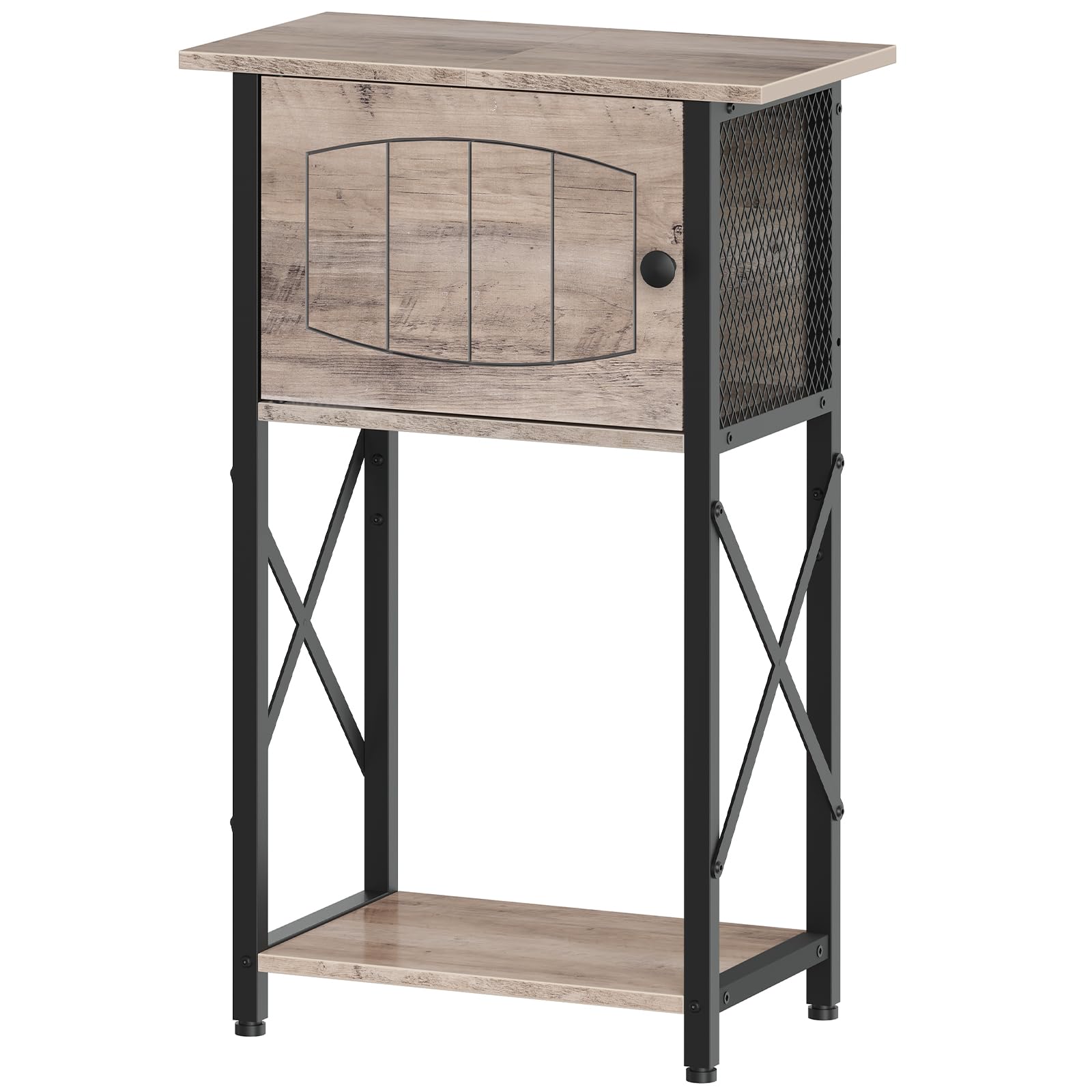 HOOBRO 10-gallon stand dimension image demonstrates 20.5 by 11-inch footprint.