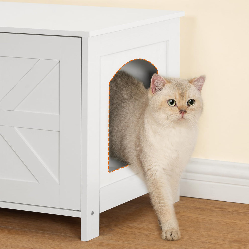 HOOBRO cat litter box enclosure assembly instructions simplify setup for lasting use