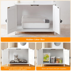 HOOBRO cat tree sisal posts offer satisfying claw sharpening during daily exploration.
