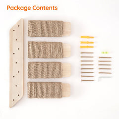 HOOBRO jute rope surface provides scratch-friendly grip