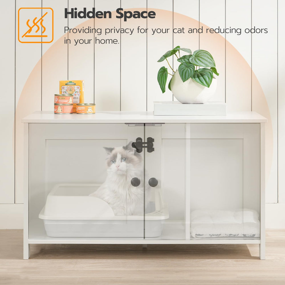 HOOBRO DIY-space with divider removed showcases customizable interior space.