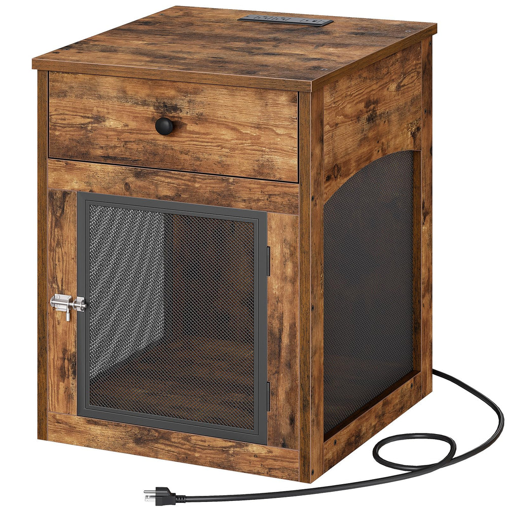 HOOBRO dog crate furniture compact dimensions fit small spaces