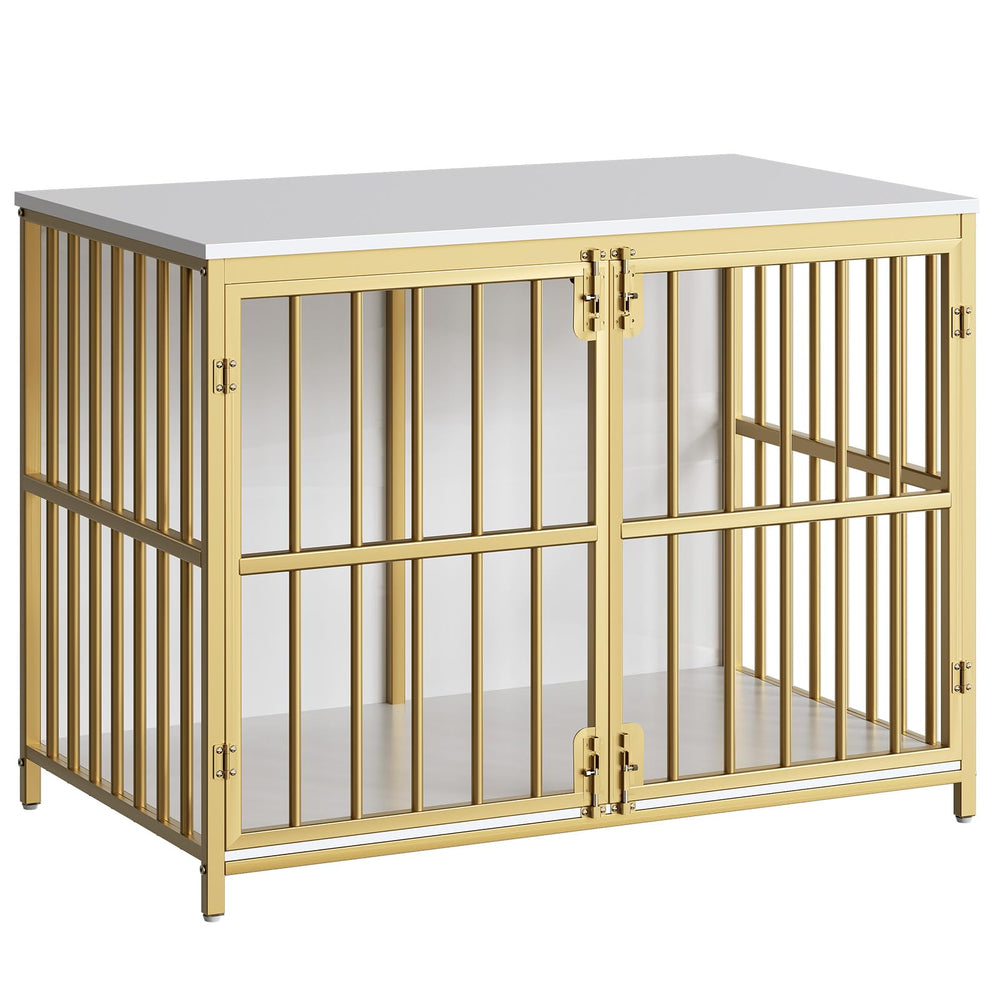 HOOBRO dog crate furniture interior space designed for small to medium dogs
