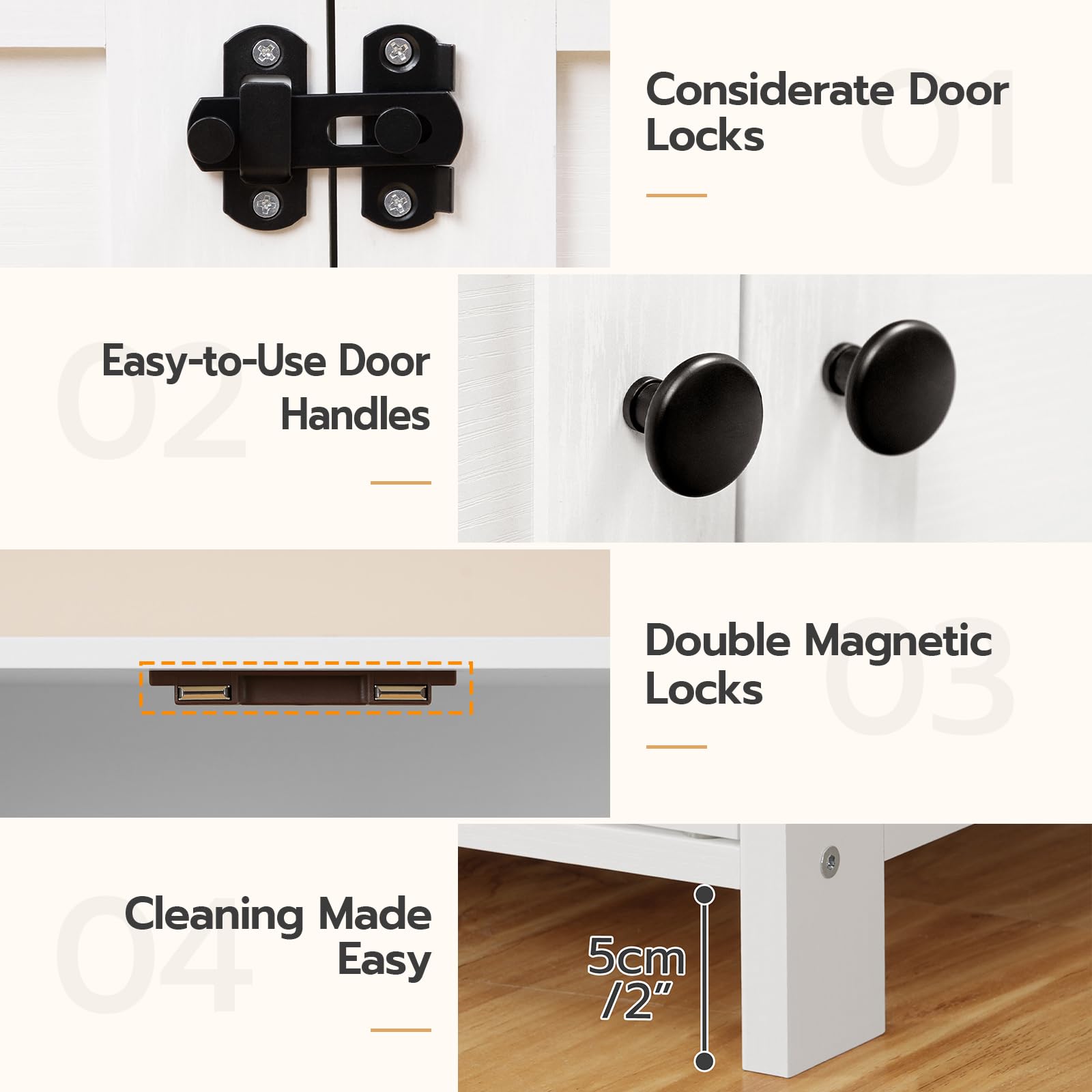 HOOBRO end-table design highlights chic, sturdy furniture that complements any room.